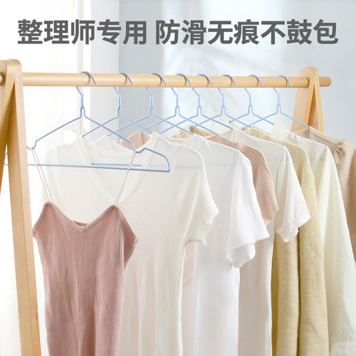 衣架家用加粗晾衣服架衣撑撑子儿童衣挂批发晒挂衣架子宿舍用学生 - 图3