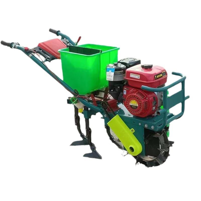 农用小型果园施肥开沟机农田汽油播种机多功能链轨式耘播机 - 图3
