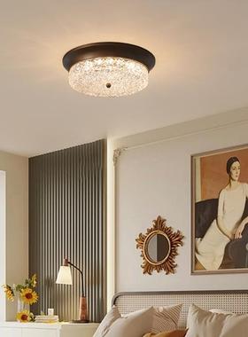 中古风卧室吸顶灯高端美式复古书房主卧浪漫温馨氛围灯过道LED灯