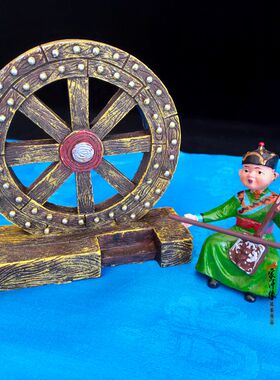 蒙古元素小孩摆件纪念品