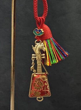 蒙古族特色挂件手工编织小粽子吊坠车钥匙扣链小装饰品礼物