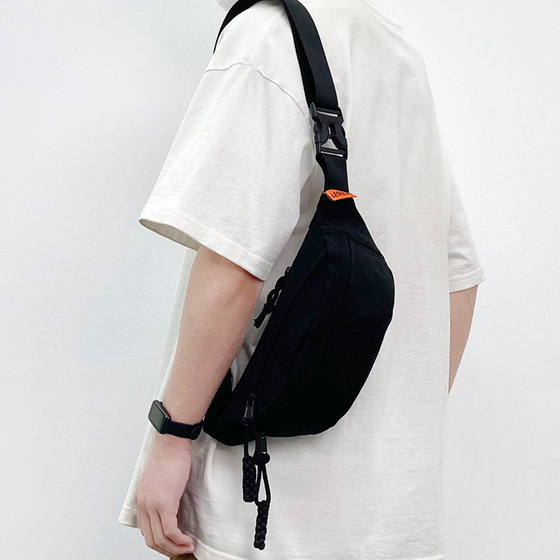 Personalized chest bag, simple casual waist bag, versatile crossbody bag