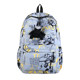 Student backpack personalized graffiti ins cool Japanese style