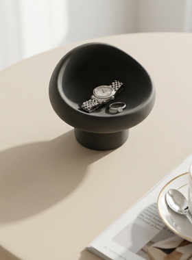 现代简约陶瓷收纳碗装饰摆件