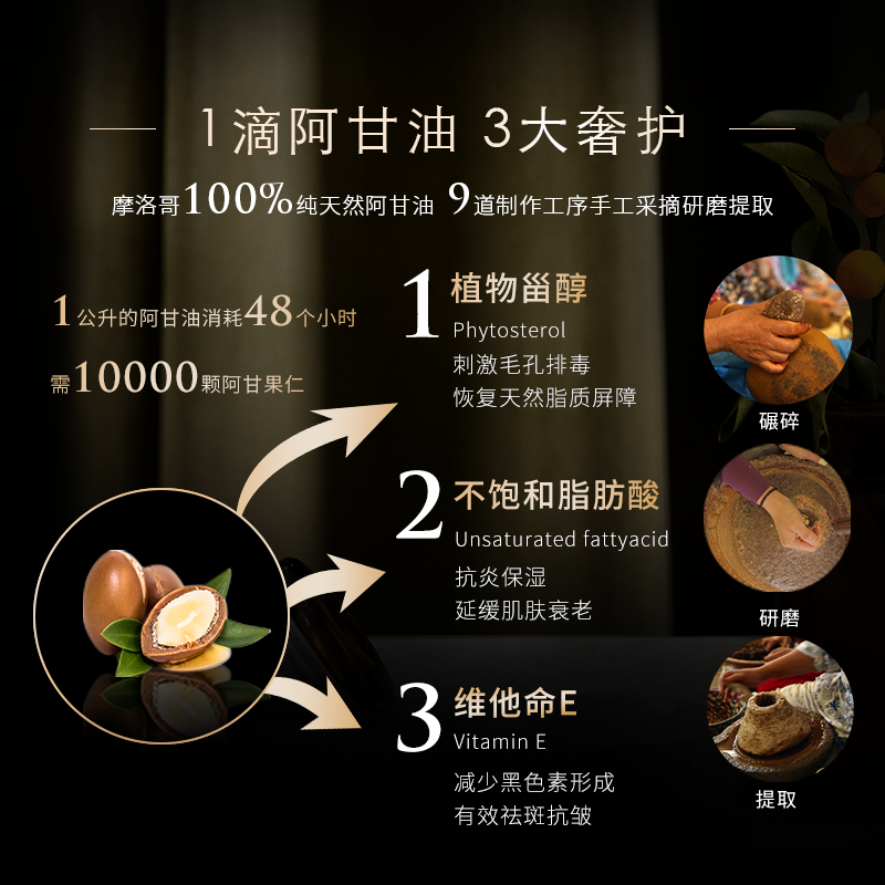 【lsdm】皇质摩洛哥头发全身坚果油 LesSensdeMarrakech海外身体精油/身体按摩