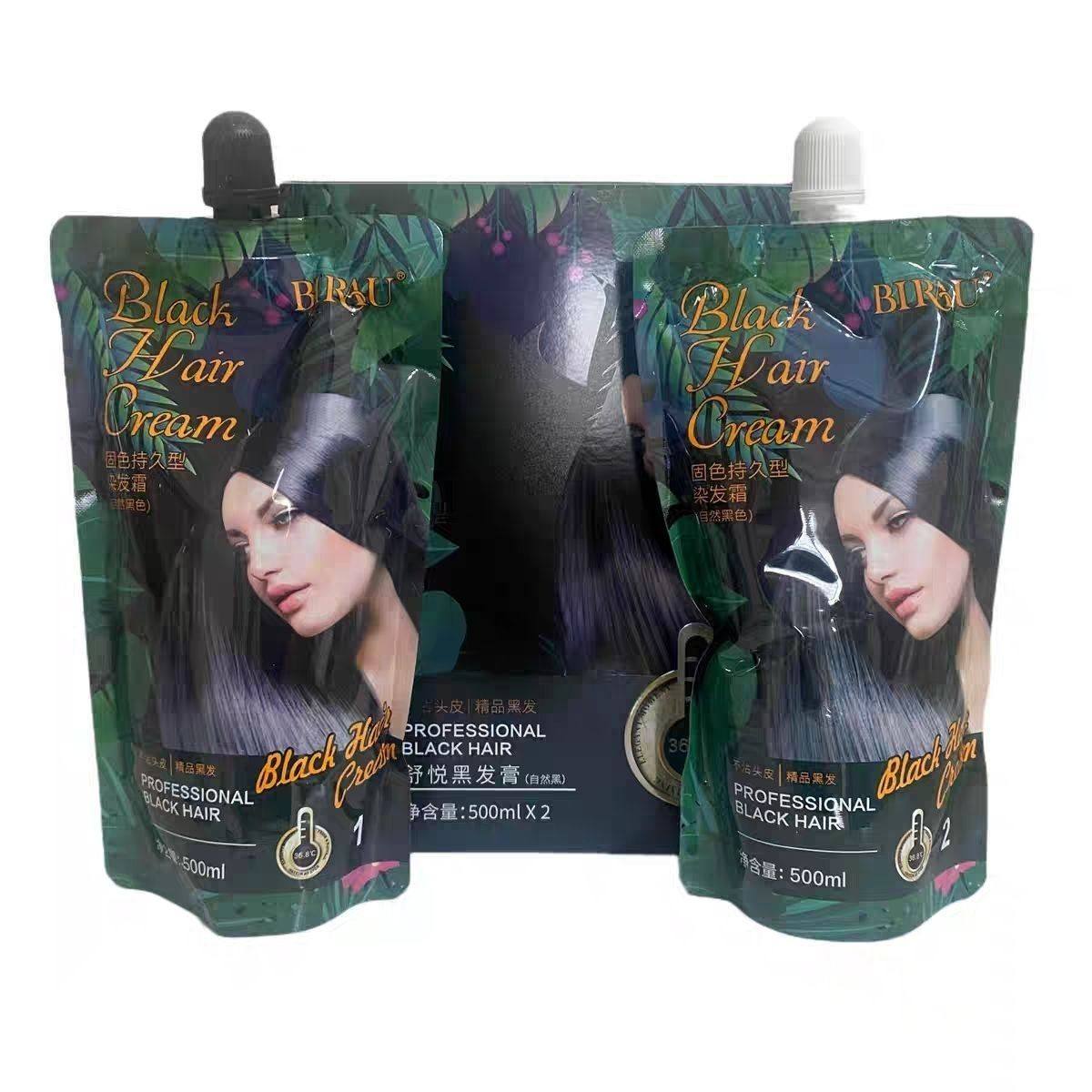 ㊣舒悦黑发膏黑发霜自然黑染发膏不沾头皮固色遮盖白发黑油焗油膏,淘宝优惠券,粉丝福利购,淘宝优惠卷