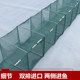 Foldable shrimp pot fishing net with easy entry and difficult exit for fish on both sides