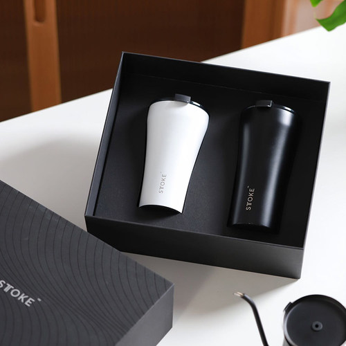 慕咖STTOKE咖啡便携随行保温咖啡杯礼盒套装圣诞乔迁礼新年礼物 - 图0