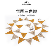 Naturhike Norway Camping Atmosphere Triangle Banner Camping Party Decorate Festival Team Birthday Little Banner