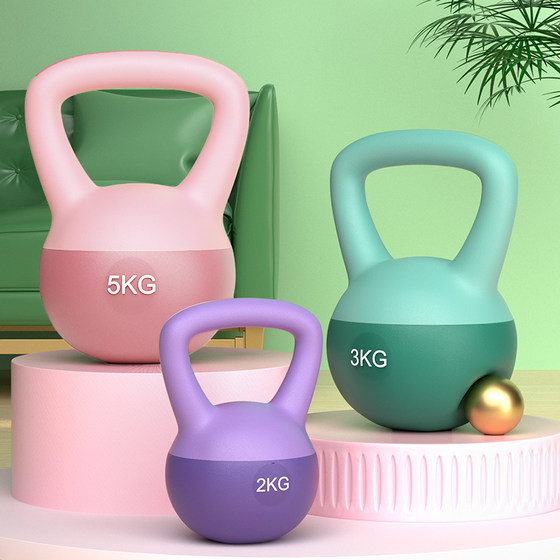 Senkes soft kettlebells come in 4 colors and multiple specifications