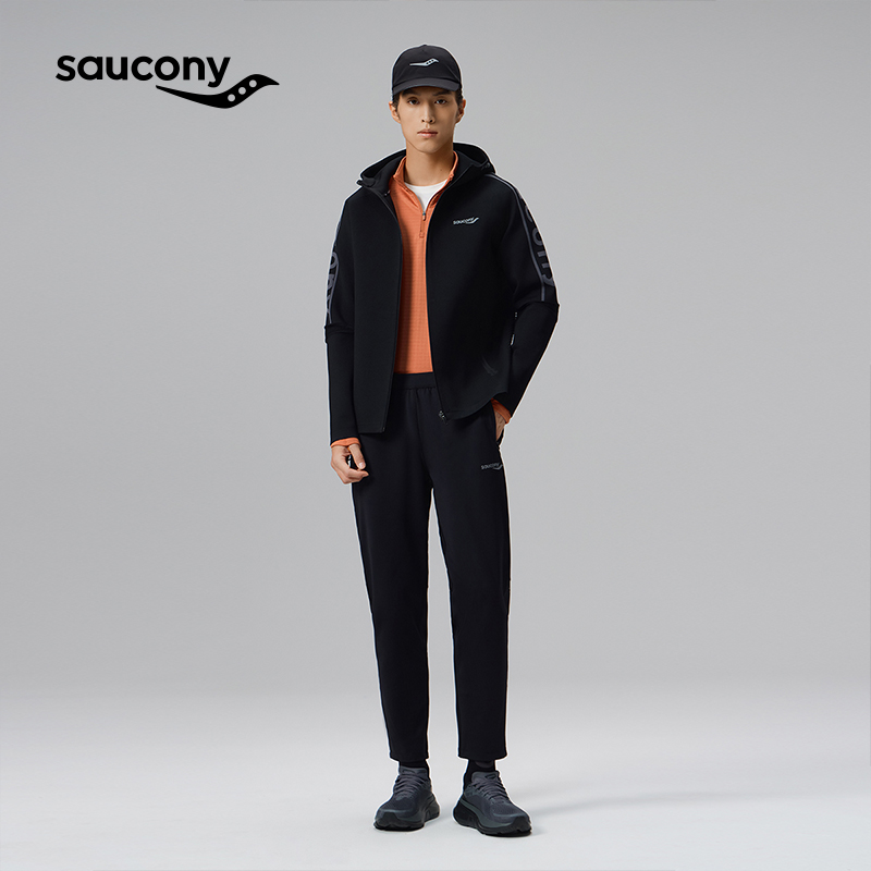 Saucony索康尼官方正品男子休闲通勤保暖个性时尚梭织夹克