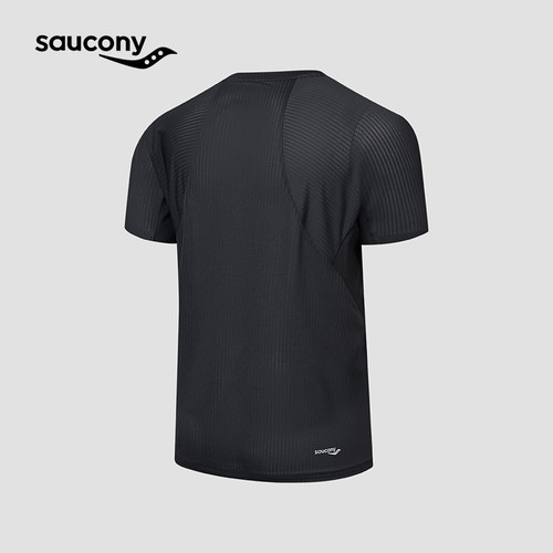 Saucony索康尼新品男子2026夏季跑步训练系列运动T恤 - 图0