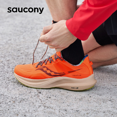 Saucony索康尼坦途TEMPUS跑步鞋男鞋稳定支撑训练跑鞋情侣运动鞋