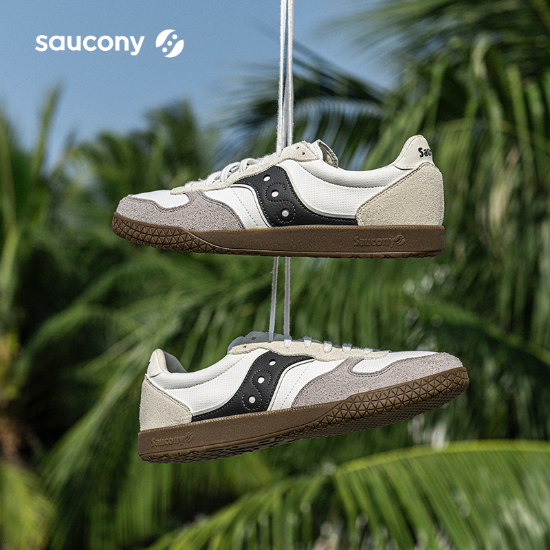 Saucony索康尼官方正品新款女子德训鞋男软底低帮板鞋小白鞋子