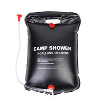 Outdoor Shower Bag Hot Water Bag Foldable Solar Camping Portable Bath Water Bag Wild Travel Water Storage Bag 20