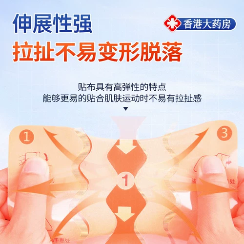 Гликозамин хондроитиновый пластырь Гонконгский аптечный плечо, шейки матки, колено, пример