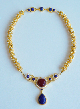 复刻李静训项链复原李小孩软璎珞