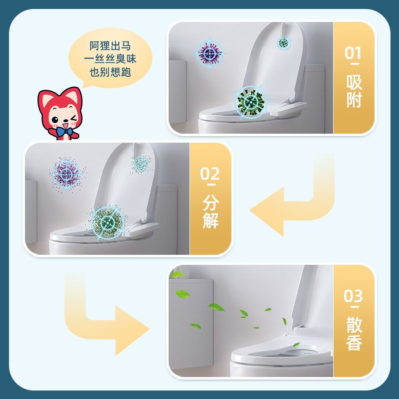 【宜家】空气清新剂室内家用卫生间除味神器