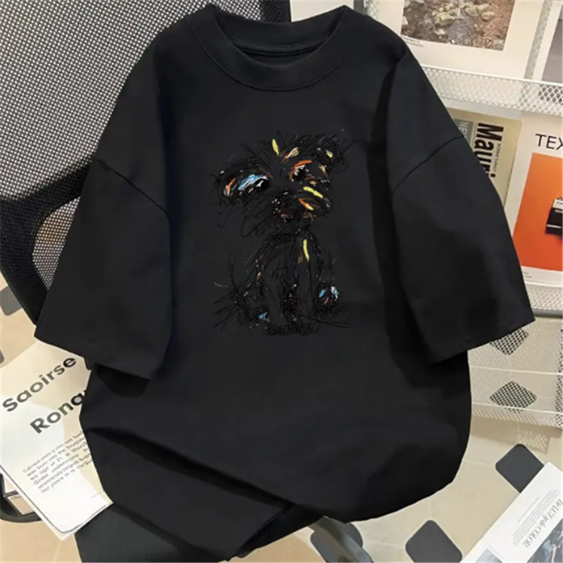 外贸出口尾货清仓捡漏~夏短袖T恤男女士ins纯棉百搭半袖宽松潮牌,淘宝优惠券,粉丝福利购,淘宝优惠卷