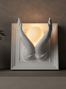 HAOYI祈祷夜灯壁饰客厅挂件