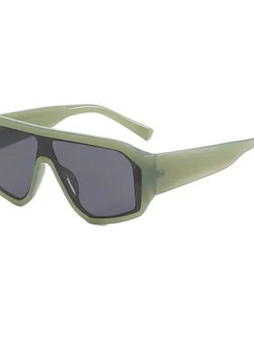 科技感护目太阳镜太阳眼镜墨镜防紫外线未来新款2024走秀时尚连体