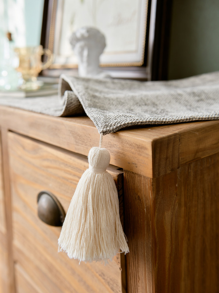 北欧现代简约轻奢色织玄关柜西餐桌鞋柜茶几桌旗桌布长条床旗定制,淘宝优惠券,粉丝福利购,淘宝优惠卷