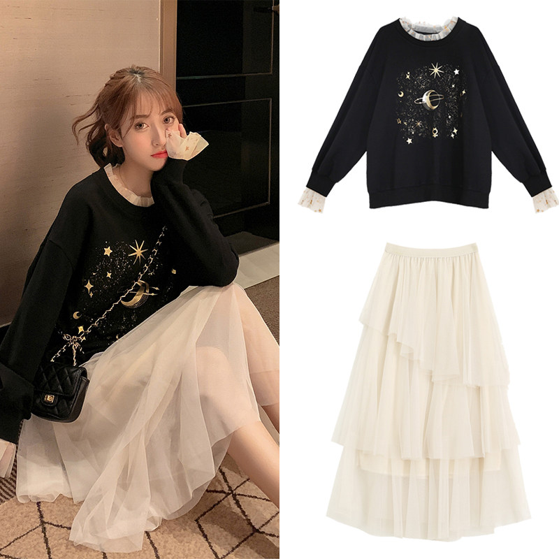 哺乳装外出春秋冬加绒哺乳连衣裙 宫适哺乳衣/月子服