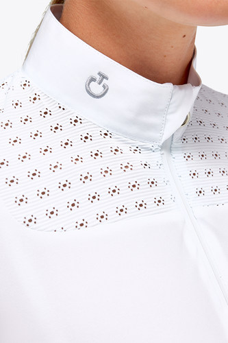 CT 女士骑马比赛速干短袖 Lightweight Piquè S/S Competition - 图2