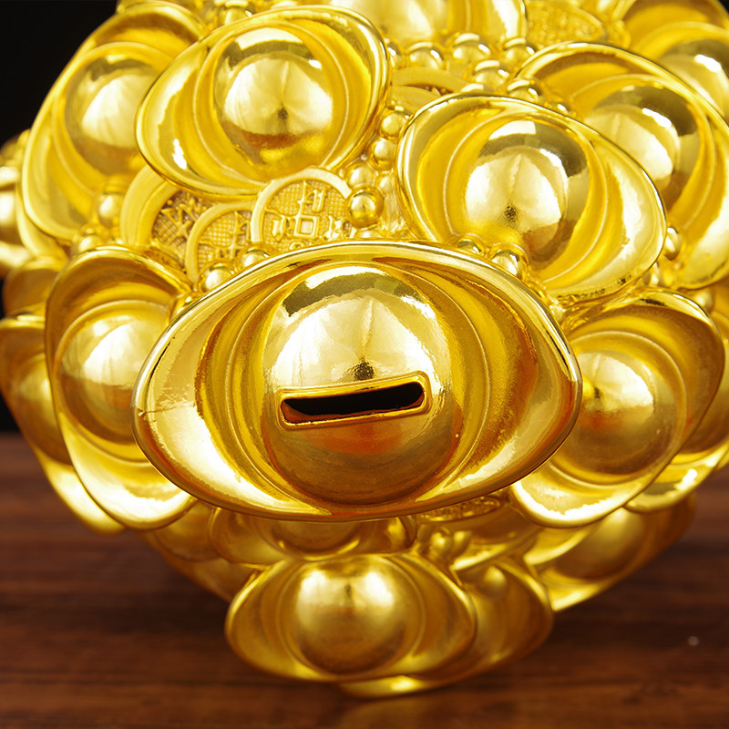 招财进宝聚宝盆摆件聚财客厅轻奢入户玄关店铺收银台前台开业礼物,淘宝优惠券,粉丝福利购,淘宝优惠卷