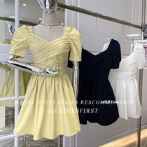 Gentle Department Versailles skirts Korean style New womens style Summer French style High class Pear-shaped Stature