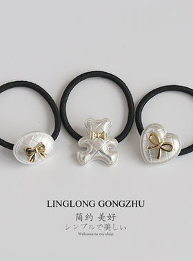 玲珑公主头绳合金气质