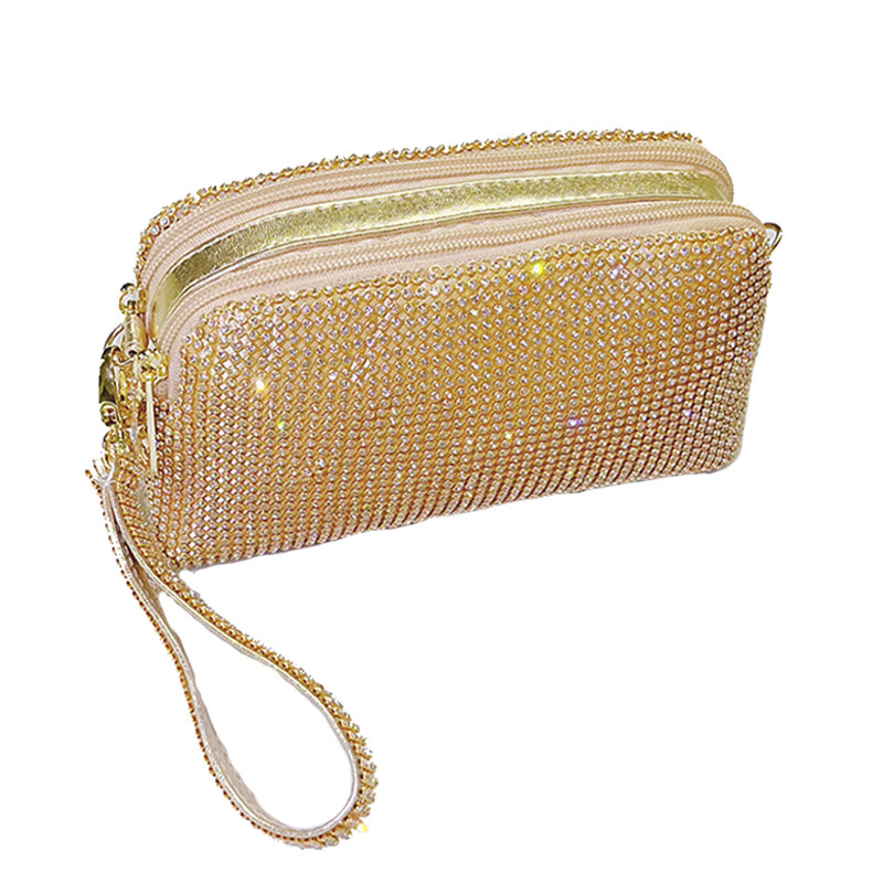 宴会小香风满钻手拿包新款镶钻手机气质名媛妈妈亮钻旗袍日常百搭,淘宝优惠券,粉丝福利购,淘宝优惠卷