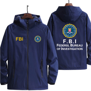 ປະເທດທີ່ສວຍງາມ FBI ຕົວແທນ FBI ຮູບເງົາເຄື່ອງນຸ່ງຫົ່ມ Windbreaker Hooded ເທິງຜູ້ຊາຍແລະແມ່ຍິງ Workwear Jacket Casual