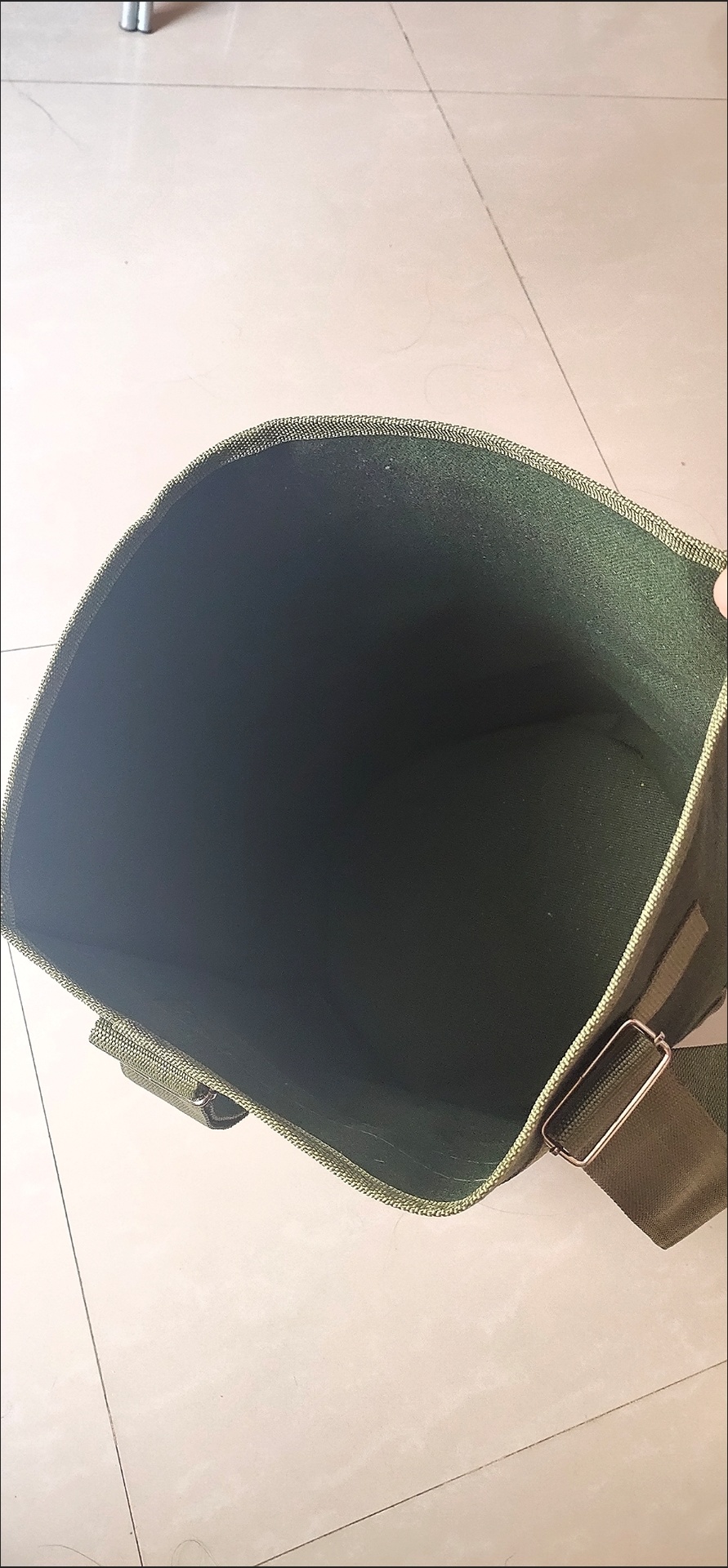 加厚耐磨帆布水桶包家用专用双肩包大容量背篓工地五金工具收纳包-图2