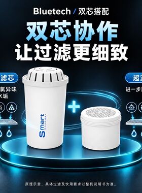 聚蓝bluetech净水壶去除水垢细菌