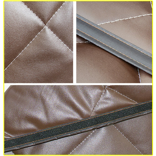 空调门帘保暖防风隔断卧室家用挡厨房磁自吸卫生间厕所免打孔冷气 - 图2