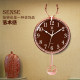 Polaris Creative Deer Head Wall Clock 2024 New Style Living Room