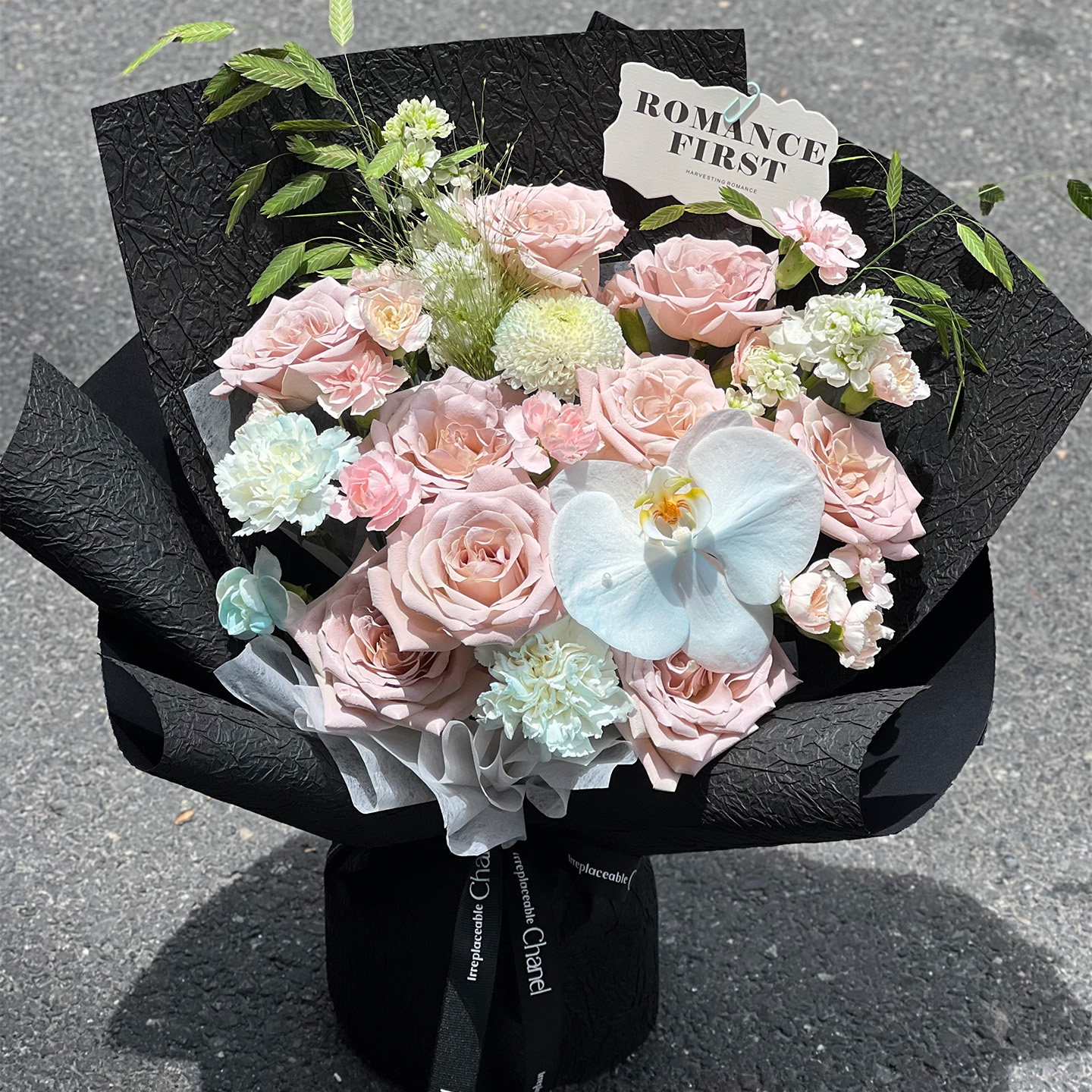 手工石纹纸花束包花材料水墨褶皱肌理纸鲜花包装纸花艺礼品压纹纸,淘宝优惠券,粉丝福利购,淘宝优惠卷