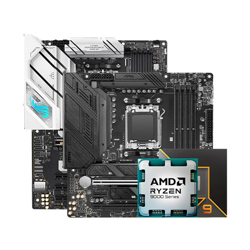 AMD锐龙R9 9900X/9950X板U套装搭华硕微星B850/X870主板CPU套装 - 图2