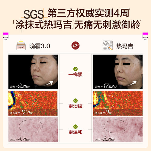 【卓效促胶原】HBN双A醇晚霜3.0视黄醇早C晚A醇面霜抗皱紧致淡纹 - 图2