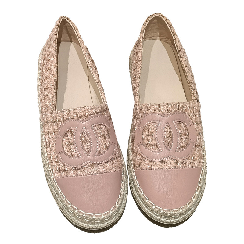 2025春夏新款渔夫鞋女小香风一脚蹬厚底乐福鞋草编懒人平底单鞋女,淘宝优惠券,粉丝福利购,淘宝优惠卷