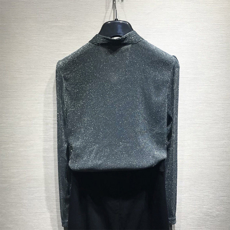 阿玛施旗舰店女装官网蝴蝶结夏衬衫 简妍芙衬衫