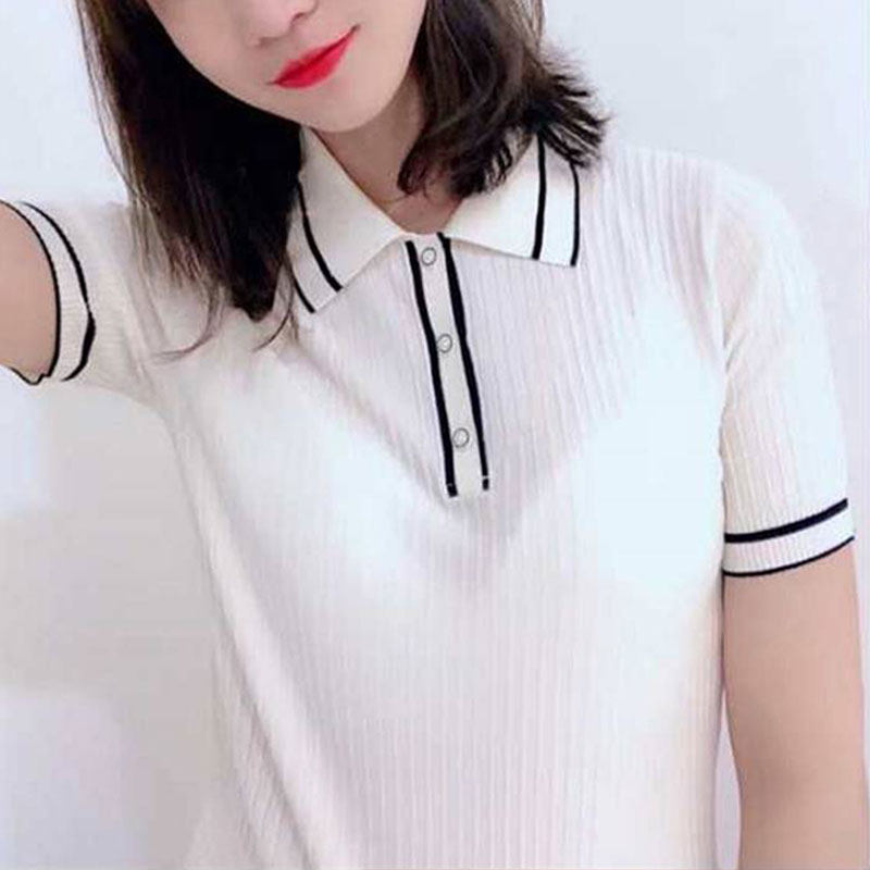 阿玛施旗舰店正品2020夏新款t恤衫 简妍芙T恤