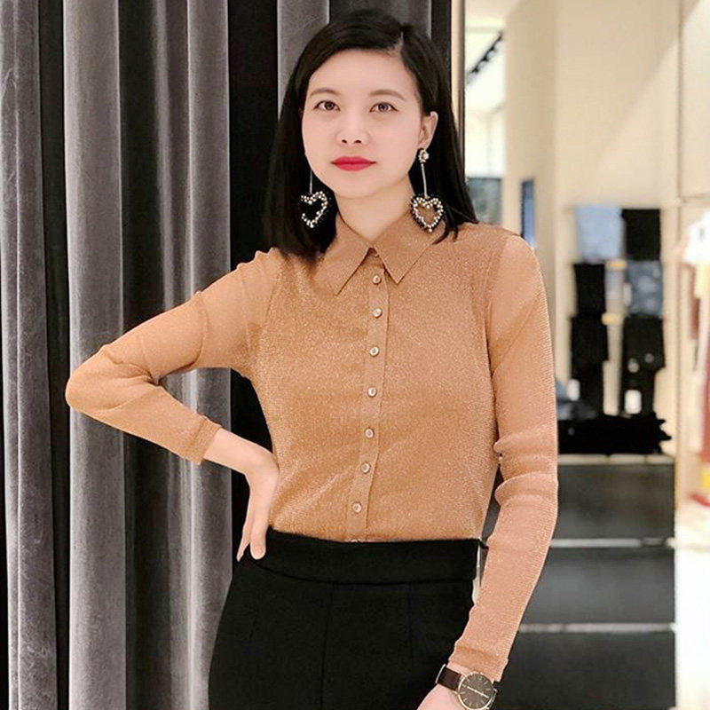 阿玛施旗舰店官网2020春夏打底衫 简妍芙衬衫