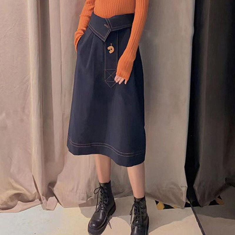 阿玛施旗舰店官网2020秋新款半身裙 简妍芙半身裙