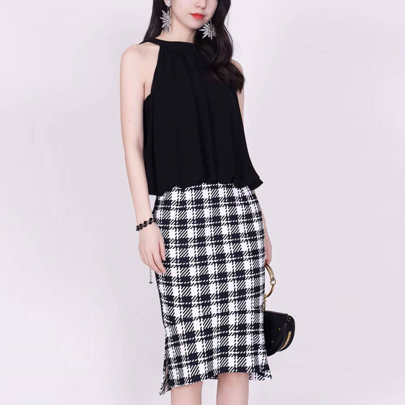 阿玛施旗舰店官网2020春秋装半身裙 简妍芙半身裙