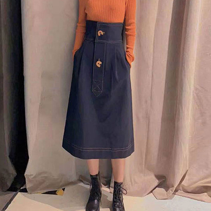 阿玛施旗舰店官网2020秋新款半身裙 简妍芙半身裙