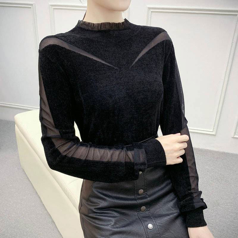 阿玛施旗舰店官网2020早秋打底衫 简妍芙T恤