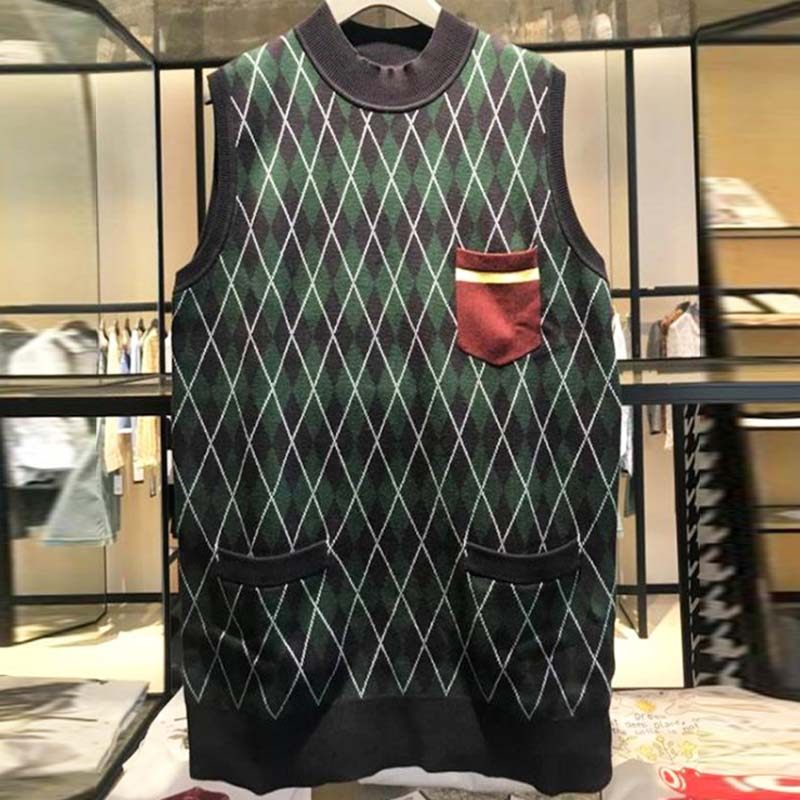 阿玛施女装旗舰店官网2020秋冬马甲 简妍芙马夹