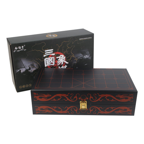 三国立体人物象棋摆件创意泥人塑中国象棋中国风特色送老外小礼品 - 图3